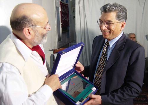 2. Hazrat Ameer with Mr Shaukat Ali