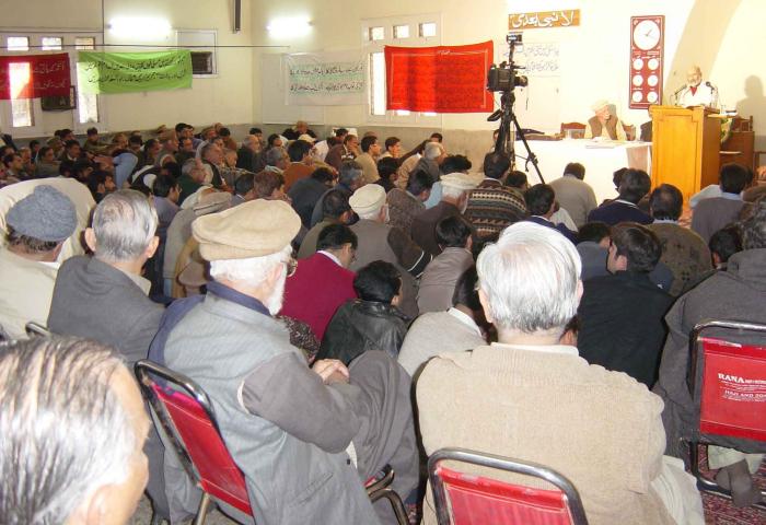 4. A view of the audience