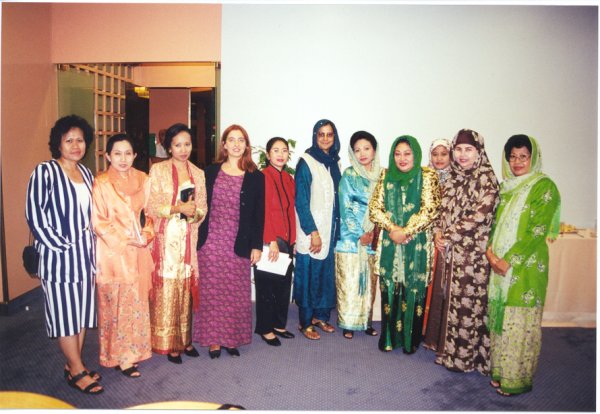Ladies at lecture